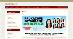 Desktop Screenshot of flachs.cz