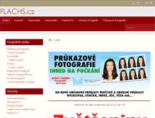 Tablet Screenshot of flachs.cz