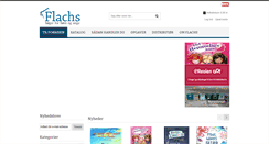 Desktop Screenshot of flachs.dk